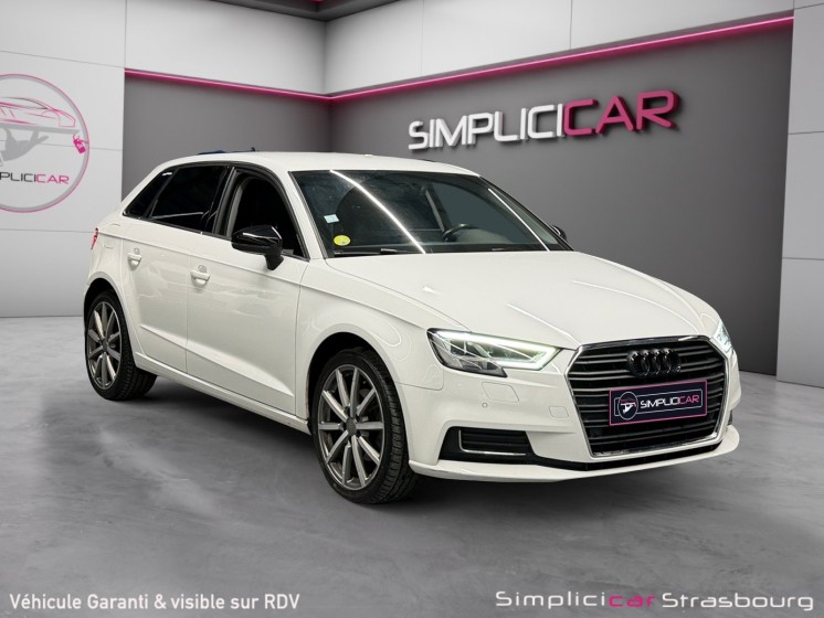 Audi a3 sportback 30 tdi 116 s tronic 7 design luxe - keyless go - camera - virtual - cuir complet occasion simplicicar...
