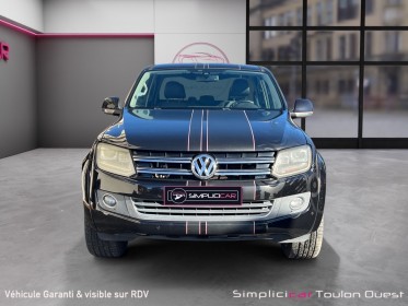 Volkswagen amarok double cabine 2.0 tdi 180 fap 4motion permanent highline a garantie 12 mois occasion simplicicar toulon...