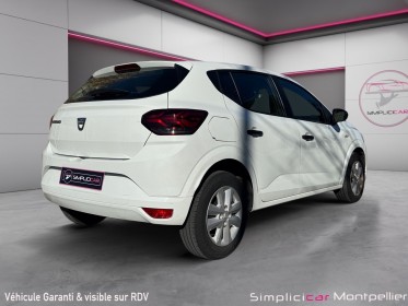 Dacia sandero 65ch sce essentiel garantie 12 mois occasion montpellier (34) simplicicar simplicibike france
