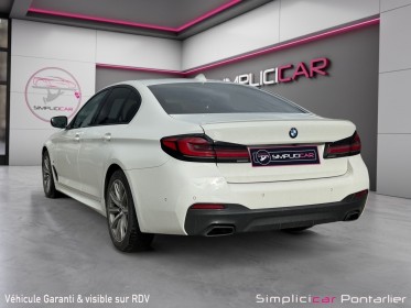 Bmw serie 5 g30 lci 530d twinpower turbo xdrive 286 ch bva8 m sport garantie 12mois minimum occasion simplicicar pontarlier...
