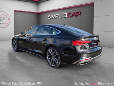 Audi a5 sportback 40 tdi 190 s tronic 7 s line - affichage tete haute - camera de recul - carplay occasion simplicicar rennes...