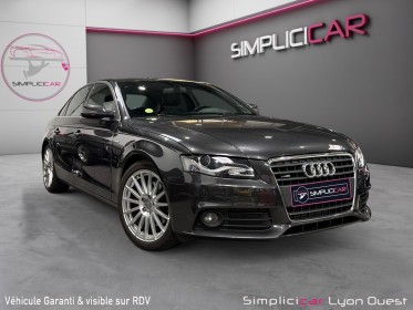 Audi a4 a4 2.0 tdi 143 dpf quattro s line - garantie 12 mois occasion simplicicar lyon ouest simplicicar simplicibike france