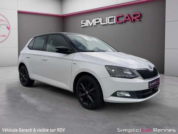 Skoda fabia clever 1.0 tsi 95 ch bvm5  - démarrage sans clé - camera de recul - carplay occasion simplicicar rennes...