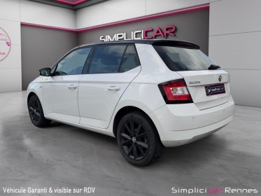 Skoda fabia clever 1.0 tsi 95 ch bvm5  - démarrage sans clé - camera de recul - carplay occasion simplicicar rennes...