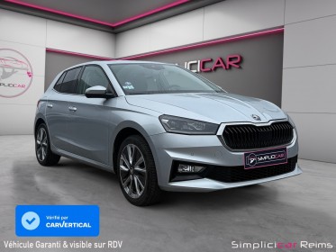 Skoda fabia 1.0 tsi 110 ch bvm6 style - garantie 12 mois occasion simplicicar reims simplicicar simplicibike france