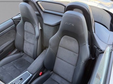 Porsche boxster 981 3.4i gts 330cv pdk - suivi entretien porsche - pack chrono - 9900km - garantie occasion simplicicar...