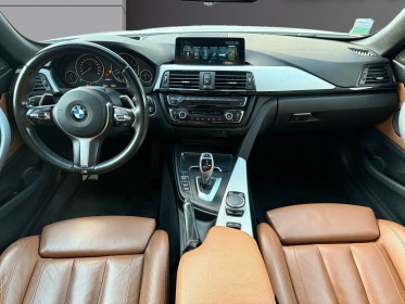 Bmw serie 4 cabriolet f33 440i 326cv propu - carnet entretien - pack m-sport - intérieur cuir - harman kardon - garantie...