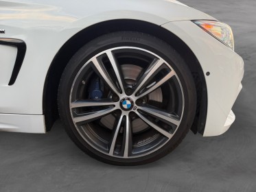 Bmw serie 4 cabriolet f33 440i 326cv propu - carnet entretien - pack m-sport - intérieur cuir - harman kardon - garantie...