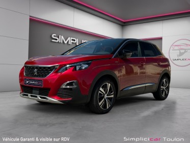 Peugeot 3008 1.2 puretech 130cv ss bvm6 gt line - distri ok - carnet entretien - garantie occasion simplicicar toulon est...