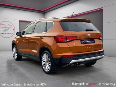 Seat ateca 1.4 ecotsi 150 ch act start/stop dsg7 xcellence - garantie 12 mois occasion simplicicar annecy simplicicar...