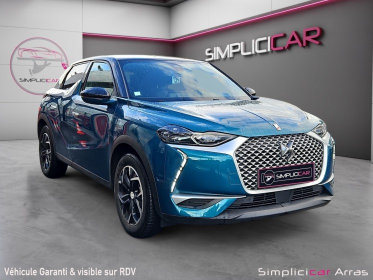 Ds ds3 e-tense 136ch 50kwh so chic occasion simplicicar arras  simplicicar simplicibike france