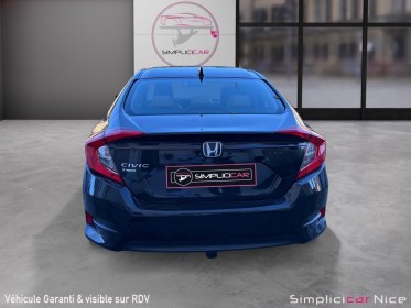 Honda civic 4 portes 2017 1.5 i-vtec 182 exclusive cvt/toit ouvrant/cuir/camera/sieges chauffants occasion  simplicicar nice...