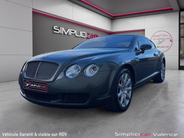 Bentley continental gt 6.0 w12 bi-turbo 560 granite saddle burr walnut full entretien bentley et garantie bentley occasion...