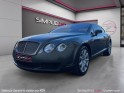 Bentley continental gt 6.0 w12 bi-turbo 560 granite saddle burr walnut full entretien bentley et garantie bentley occasion...