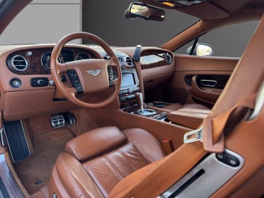 Bentley continental gt 6.0 w12 bi-turbo 560 granite saddle burr walnut full entretien bentley et garantie bentley occasion...
