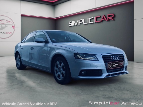 Audi a4 1.8 tfsi 160 bva - garantie 12 mois occasion simplicicar annecy simplicicar simplicibike france
