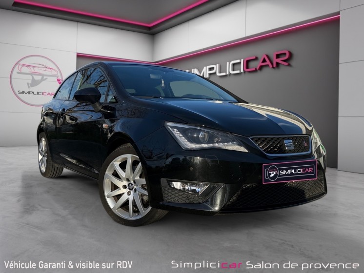 Seat ibiza 1.2 tsi 110 ch fr - carplay - radars av/ar - entretien à jour - garantie occasion simplicicar salon de provence...
