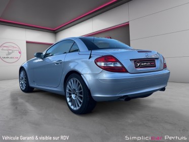 Mercedes slk 200 1.8 kompressor 163 cv exelent état suivi complet garantie 12 mois occasion simplicicar pertuis  simplicicar...