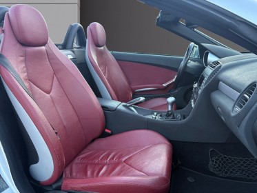 Mercedes slk 200 1.8 kompressor 163 cv exelent état suivi complet garantie 12 mois occasion simplicicar pertuis  simplicicar...
