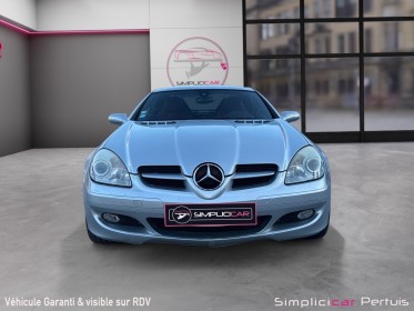 Mercedes slk 200 1.8 kompressor 163 cv exelent état suivi complet garantie 12 mois occasion simplicicar pertuis  simplicicar...