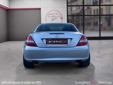 Mercedes slk 200 1.8 kompressor 163 cv exelent état suivi complet garantie 12 mois occasion simplicicar pertuis  simplicicar...