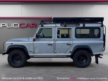 Land rover 110 defender td5 entiÈrement amÉnagÉ et ÉquipÉ road trip carplay tente de toit douchette panneau solaire...