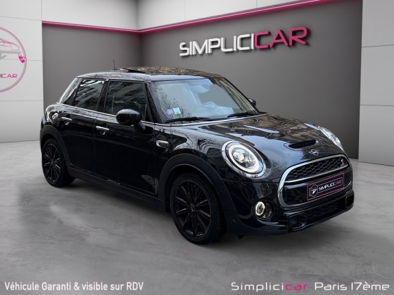 Mini hatch 5 portes f55 lci cooper s 192 ch bva7 edition greenwich / toit ouvrant panoramique / carplay / camera de recul...