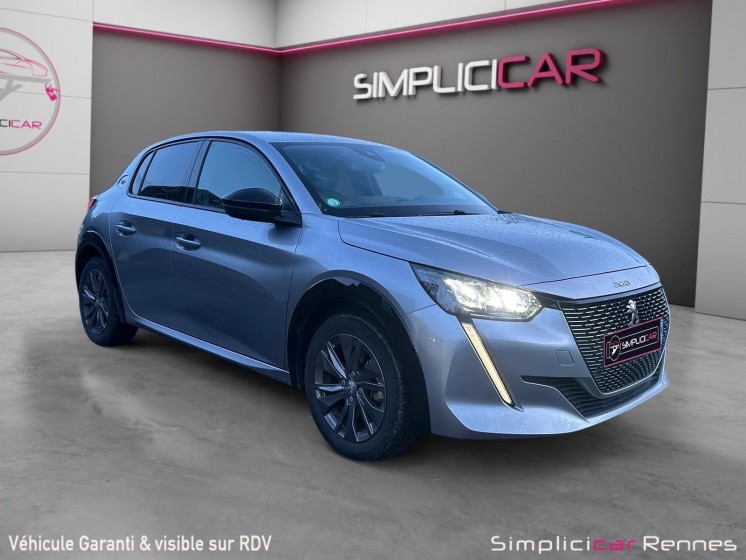 Peugeot 208 electrique 50 kwh 136ch allure occasion simplicicar rennes simplicicar simplicibike france