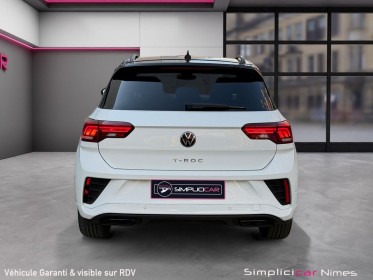 Volkswagen t-roc 2.0 tdi 150 dsg7 r-line - acc - carplay - caméra - garantie 12 mois occasion simplicicar nimes - rb auto...