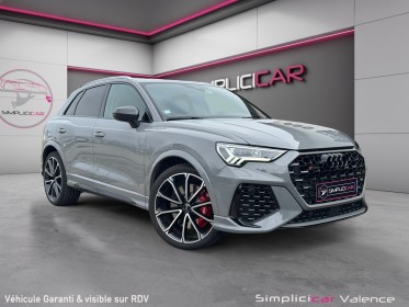 Audi rs q3 2.5 tfsi 400 ch s tronic 7 bo toit ouvrant attelage full entretien garantie 12mois occasion simplicicar valence -...