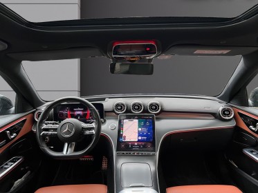 Mercedes classe c break 300 e 9g-tronic amg line/entretient complet/affichage tete haute/siÈges chauffant  elec garantie...