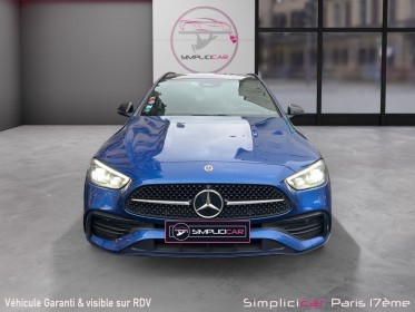 Mercedes classe c break 300 e 9g-tronic amg line/entretient complet/affichage tete haute/siÈges chauffant  elec garantie...