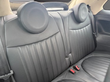 Fiat 500c serie 4 1.2 69 ch lounge cabriolet 1ère main gps bluetooth radar ar garantie 12 mois occasion simplicicar orleans...