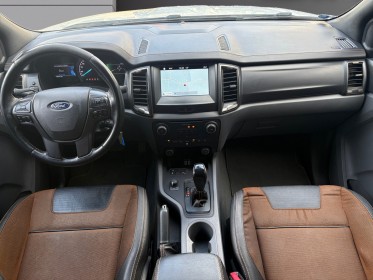 Ford ranger double cabine 3.2 tdci 200 4x4 bva6 wildtrak sièges chauffants attelage couvre benne garantie 12 mois occasion...