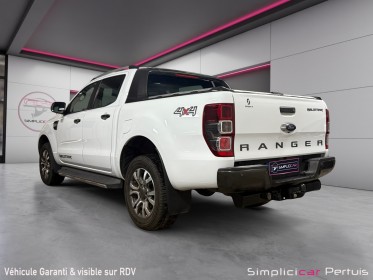 Ford ranger double cabine 3.2 tdci 200 4x4 bva6 wildtrak sièges chauffants attelage couvre benne garantie 12 mois occasion...