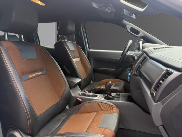 Ford ranger double cabine 3.2 tdci 200 4x4 bva6 wildtrak sièges chauffants attelage couvre benne garantie 12 mois occasion...