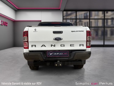 Ford ranger double cabine 3.2 tdci 200 4x4 bva6 wildtrak sièges chauffants attelage couvre benne garantie 12 mois occasion...
