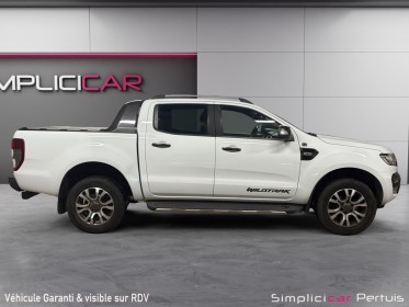 Ford ranger double cabine 3.2 tdci 200 4x4 bva6 wildtrak sièges chauffants attelage couvre benne garantie 12 mois occasion...
