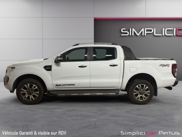Ford ranger double cabine 3.2 tdci 200 4x4 bva6 wildtrak sièges chauffants attelage couvre benne garantie 12 mois occasion...