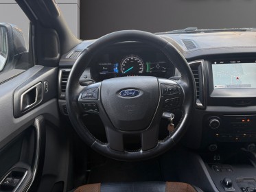 Ford ranger double cabine 3.2 tdci 200 4x4 bva6 wildtrak sièges chauffants attelage couvre benne garantie 12 mois occasion...
