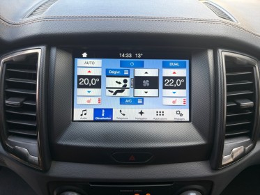 Ford ranger double cabine 3.2 tdci 200 4x4 bva6 wildtrak sièges chauffants attelage couvre benne garantie 12 mois occasion...