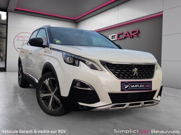 Peugeot 3008 1.6 bluehdi 120ch ss eat6 gt line - full options - garantie 12 mois occasion parc voitures beauvais simplicicar...