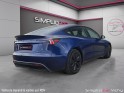 Tesla model 3 highland grande autonomie rwd révisée garantie constructeur 1ère main toit panoramique sièges chauffants...