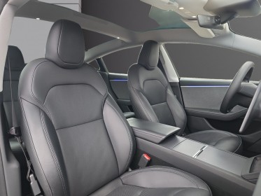 Tesla model 3 highland grande autonomie rwd révisée garantie constructeur 1ère main toit panoramique sièges chauffants...