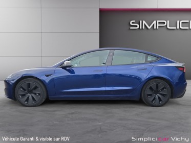 Tesla model 3 highland grande autonomie rwd révisée garantie constructeur 1ère main toit panoramique sièges chauffants...