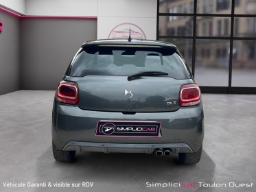 Ds ds 3 puretech 130 ss bvm6 sport chic garantie 12 mois entretien complet premiere main occasion simplicicar toulon ouest...