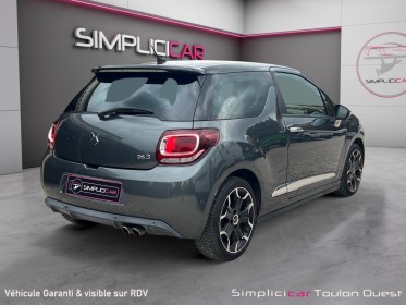Ds ds 3 puretech 130 ss bvm6 sport chic garantie 12 mois entretien complet premiere main occasion simplicicar toulon ouest...