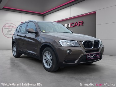 Bmw x3 f25 xdrive 20d 184ch excellis steptronic bva8 révisée garantie 12 mois radars de stationnement avant et arrière......