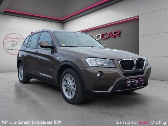 Bmw x3 f25 xdrive 20d 184ch excellis steptronic bva8 révisée garantie 12 mois radars de stationnement avant et arrière......