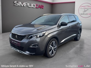 Peugeot 5008 bluehdi 130ch ss eat8 gt line suivi constructeur 7 places avec hayon et attelage amovible occasion simplicicar...